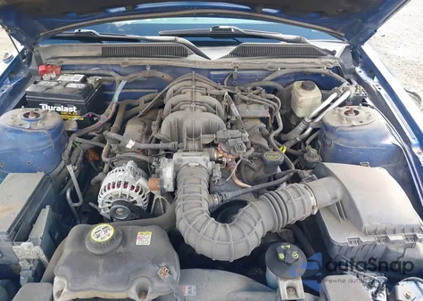 2007 Ford Mustang V6 Deluxe/V6 Premium from USA, damaged, VIN 1ZVFT84N875238761